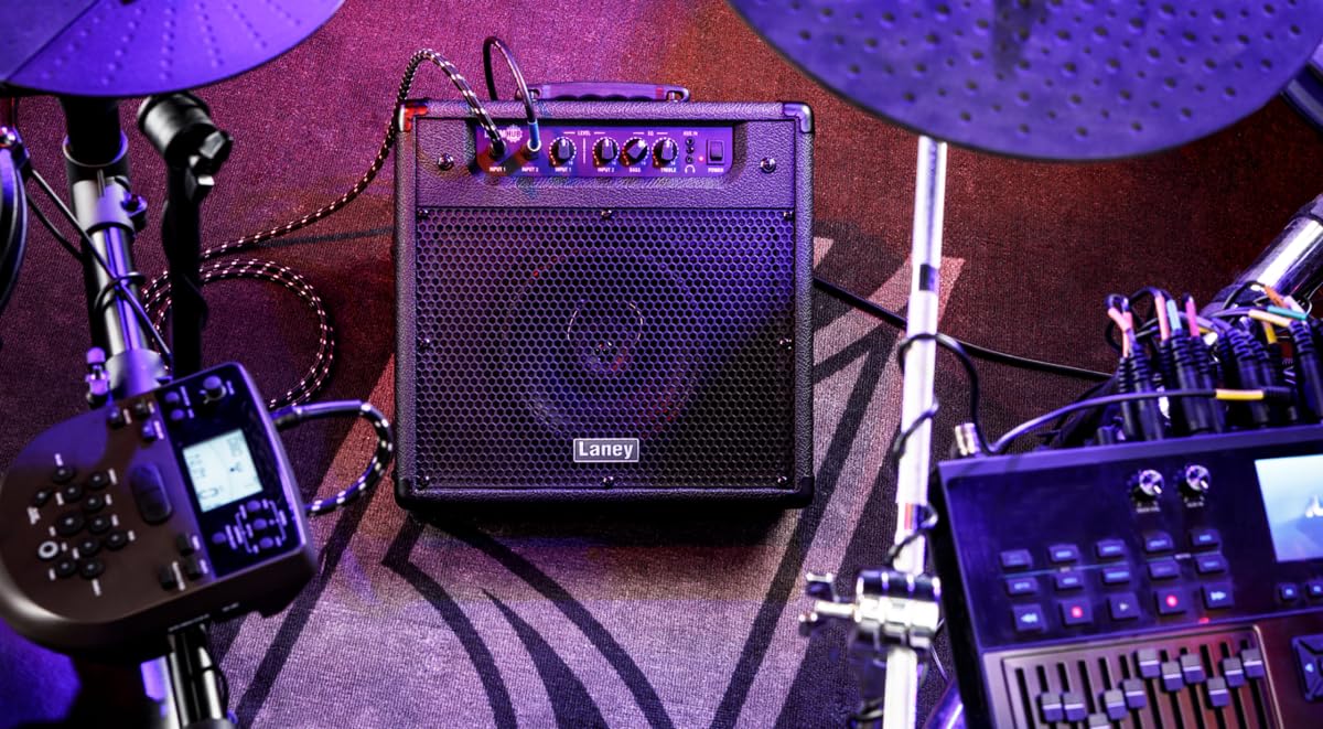 Laney DRUMHUB DH40 - Personal Drum Monitor - 40W - 8 inch coaxial Speaker