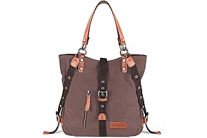 Pragma Style Convertible Bag: Versatile Canvas Tote and Backpack