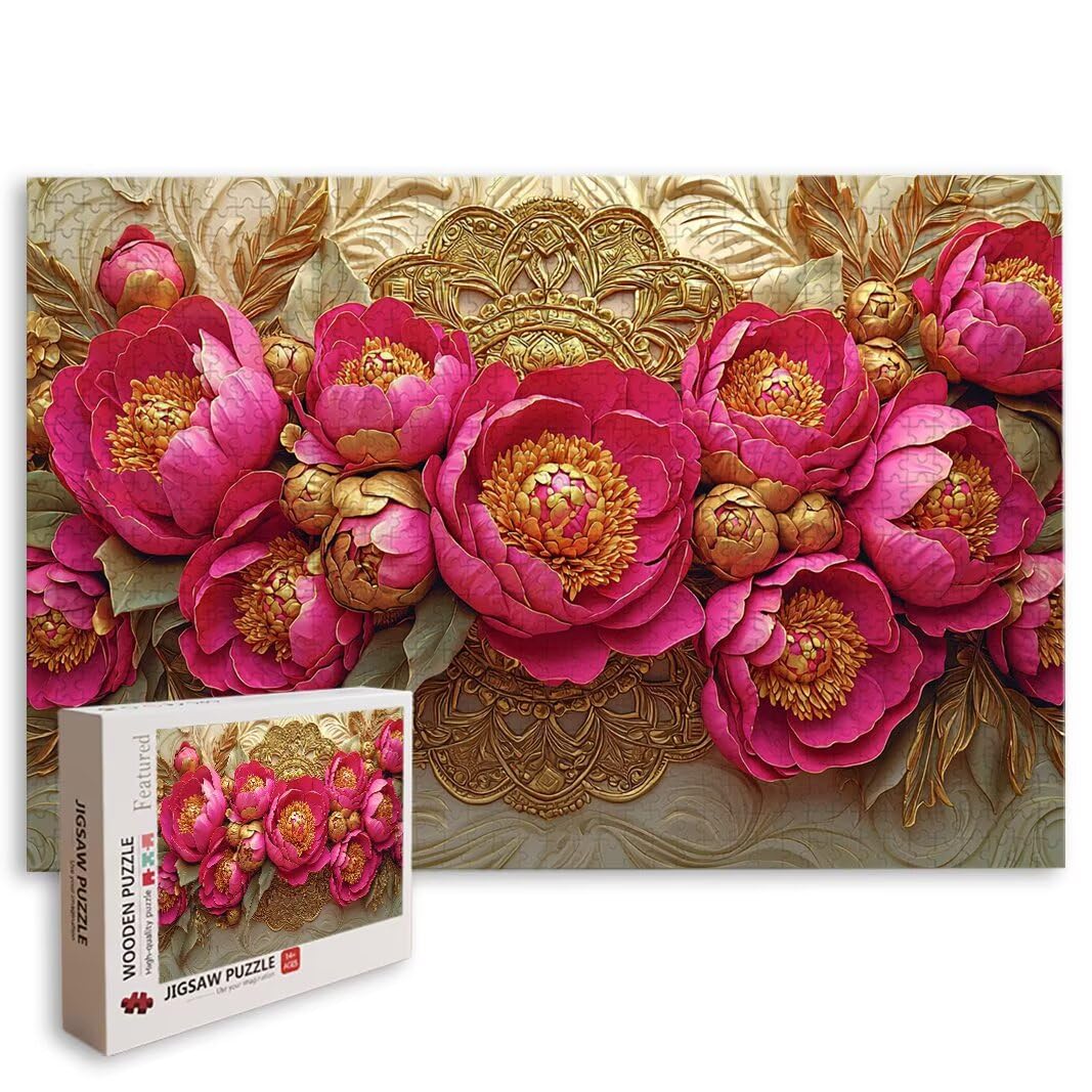 Puzzle Fiore, Puzzle 2000 Pezzi Adulti per Decor, Regalo Donna/Uomo -8682