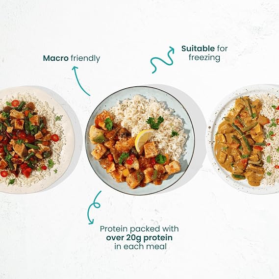 MuscleFood High Protein, Calorie Controlled Ready Meal Bundle | Freezer-Freindly | Delivered Chilled | (7 meals)