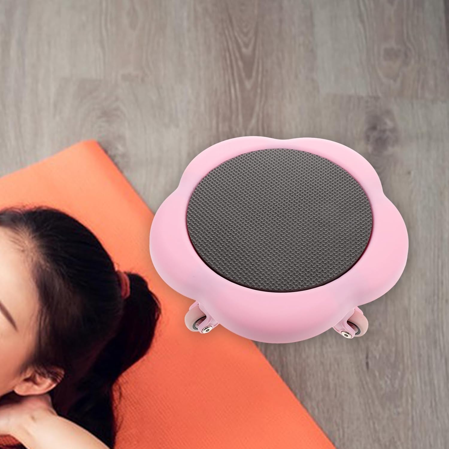 HANABASS Abdominal Muscle Wheel Sliding Disks Five-wheel Core Trainer for Core Workouts Engaging Fitness Equipment for Abdominal Muscle Development