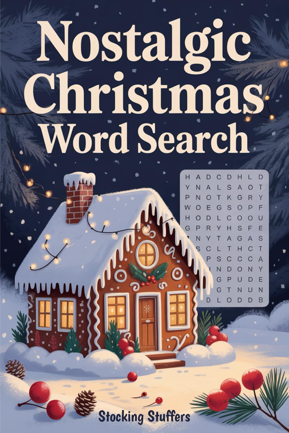 Stocking Stuffers: Nostalgic Christmas Word Search: Relaxing Holiday Puzzles with Classic Christmas Words, Large Print Stocking Stuffer for Adults & Seniors (stocking stuffers for adults)