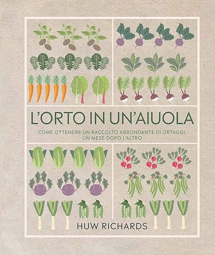 L'orto in un'aiuola. Come ottenere un raccolto abbondante di ortaggi, un mese dopo l'altro. Ediz. illustrata
