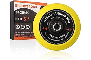 5" Hook Loop Backing Pad Drill Grinder Sander Conversion Kit