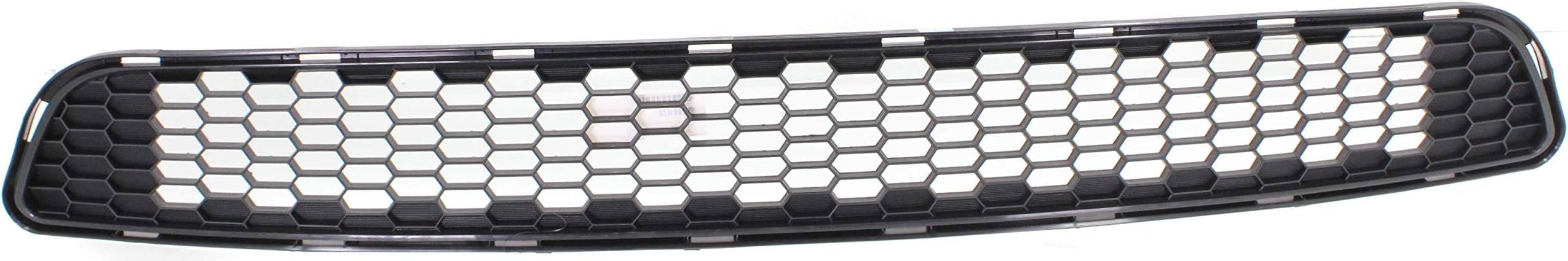 Bumper Grille Compatible with 2011-2017 Toyota Sienna Textured Gray Front