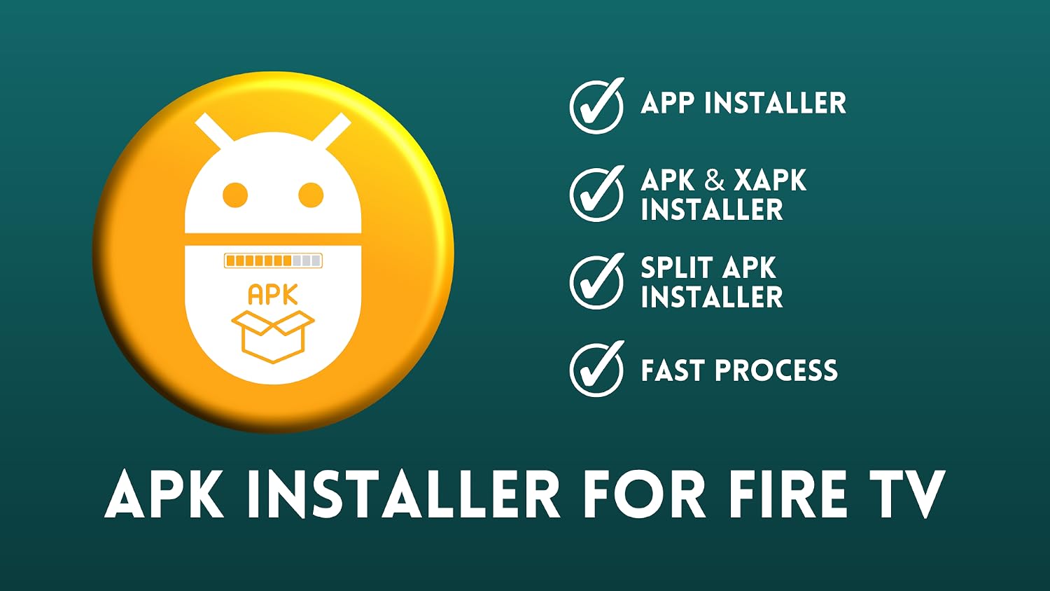 Installateur APK pour Fire TV - Mise en situation et utilisation