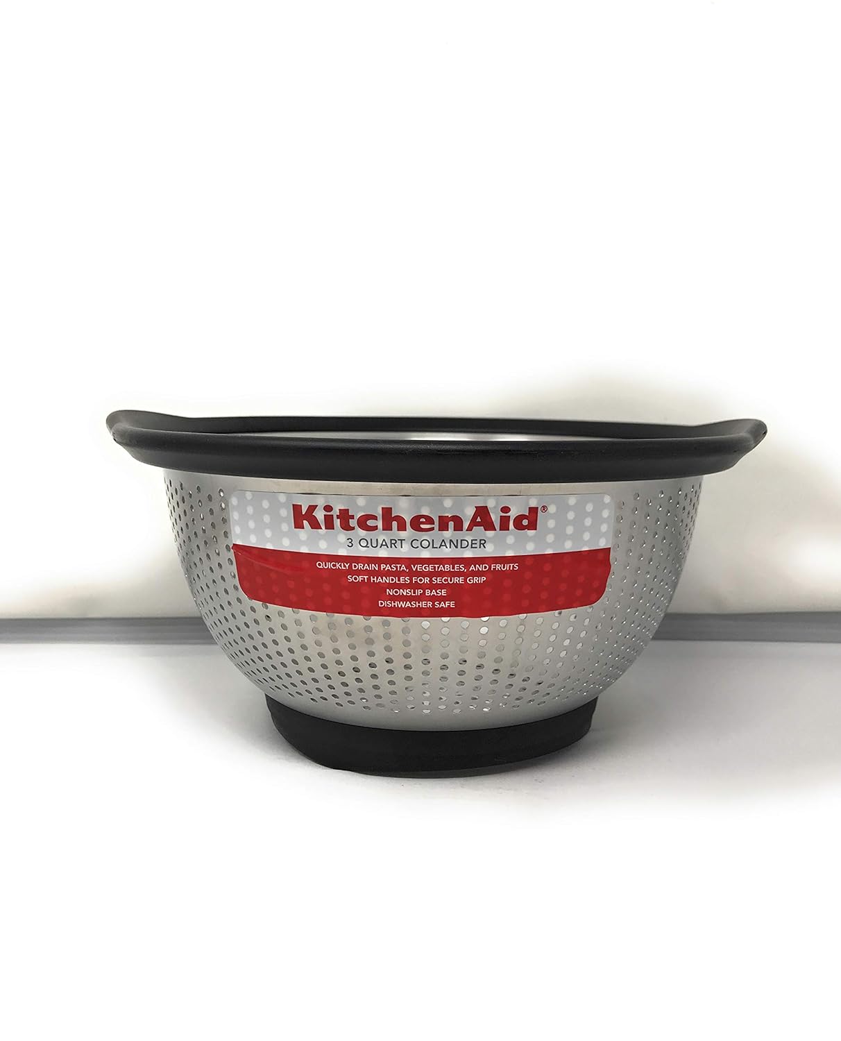 KITCHEN AID Stainless Universal Colander 3 Quart, 1 EA