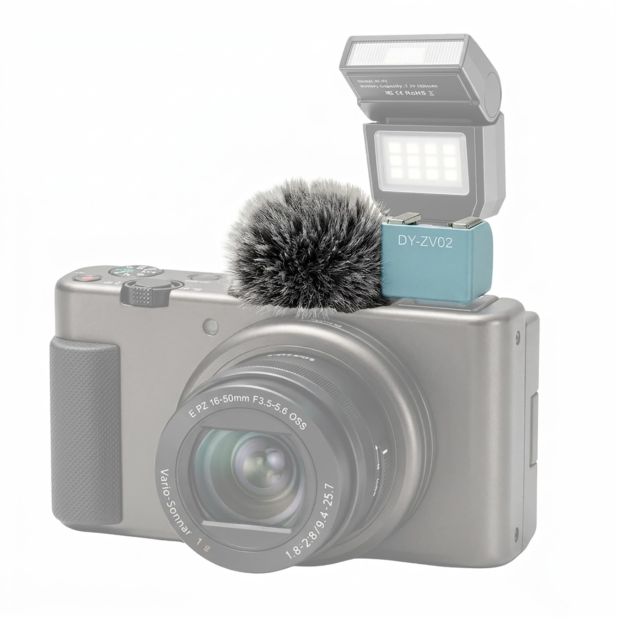 Amazon.com : Hot Shoe Adapter Windbreak for Sony ZV-1,ZV-1 II,ZV