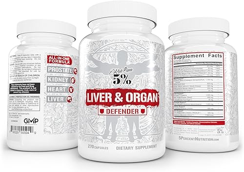 Miniatura 7 de Rich Piana 5% protector de hígado y órganos, 1