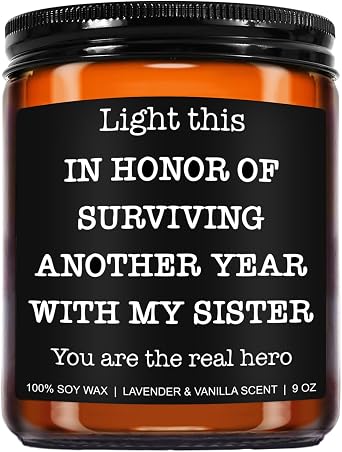 Younift Funny Scented Soy Candle, Brother in Law Gifts, Christmas, Stocking Stuffers, Birthday, Wedding, Cool Gifts for Brother in Law, Future BIL, Sisters Boyfriend or Husband, 9 oz