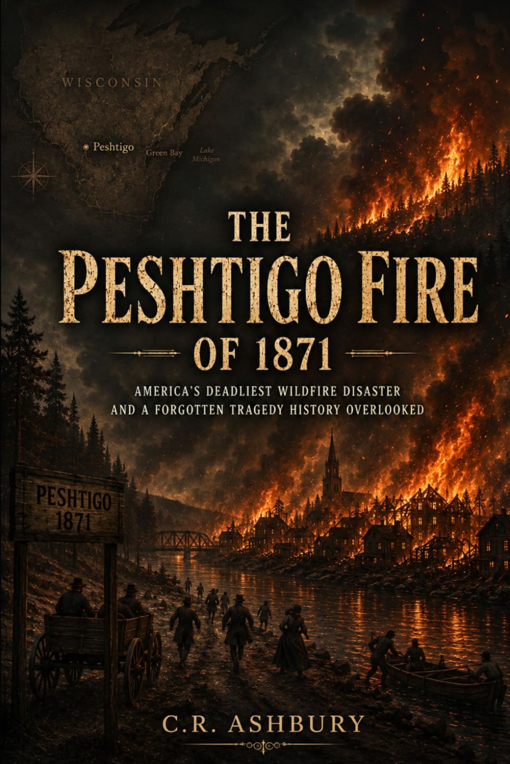 The Peshtigo Fire of 1871: America’s Deadliest Wildfire Disaster and a Forgotten Tragedy History Overlooked (The Brutal Truth of History)