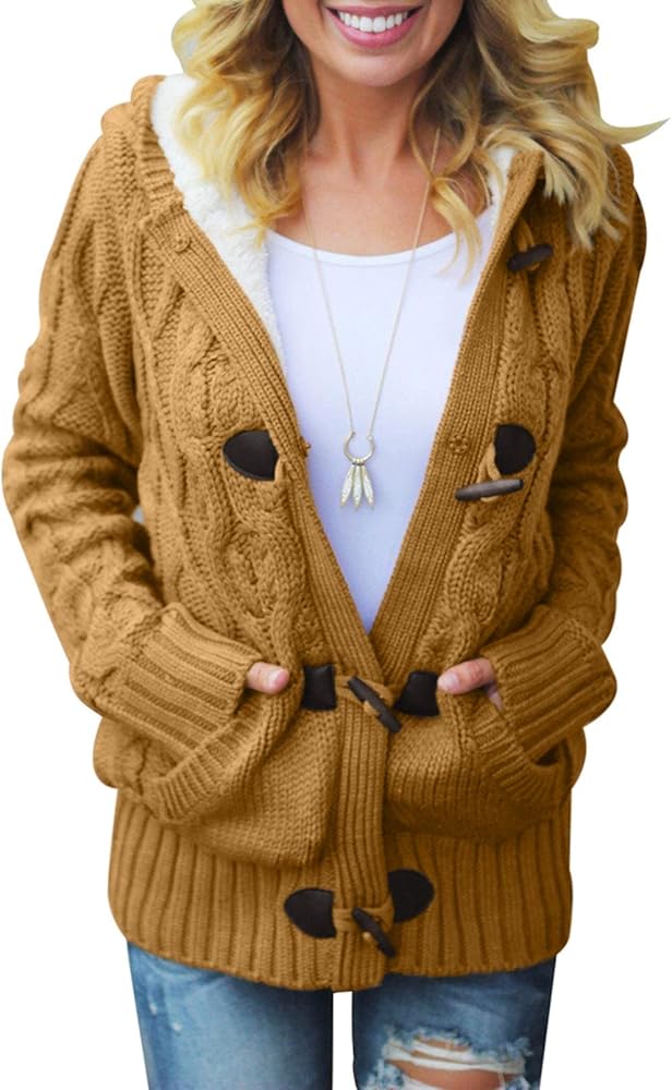 fleece button up cardigan