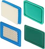 TB130 Air Filter for Troy-Bilt TB240 TB250 TB130 TB190 TB110 Push Mower for GCV120 GCV135 GCV160 Honda engine Replace for 491588 491588S 399959 4101 5043 LG491588JD LG491588 LG491588S AM116236