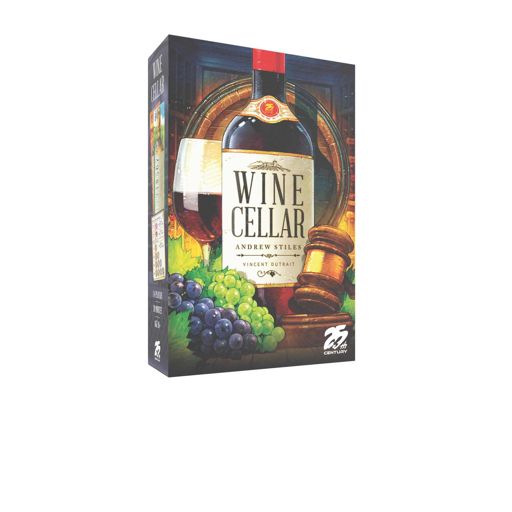 25th Century Games - Wine Cellar, for Ages 10 and Up, 2 to 8 Players | 2026 Origins Award Nominee
