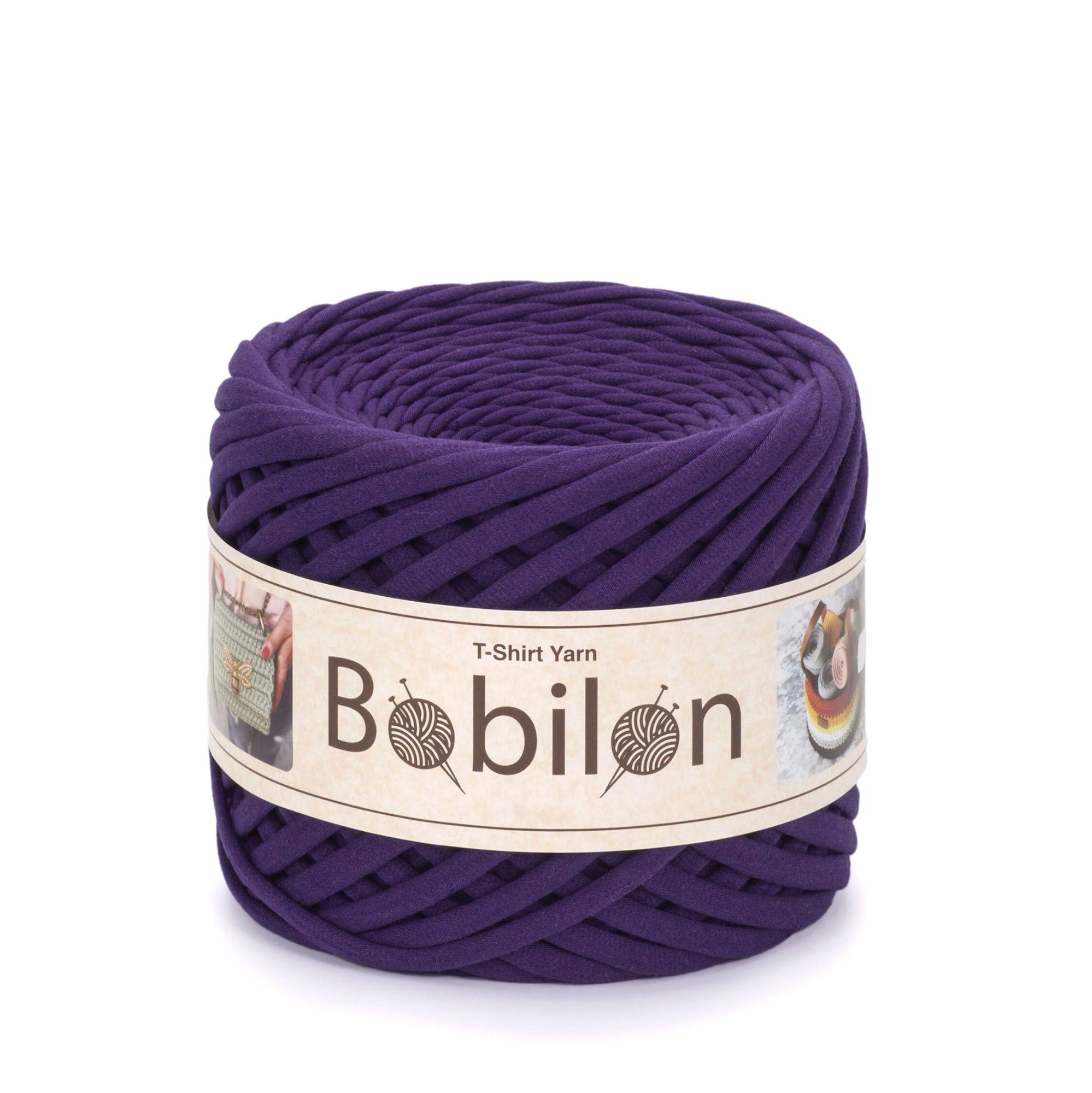 T-Shirt Yarn Fettuccini Zpagetti Ball, 3-5 mm Tshirt Yarn for Crochet Knitting Mask Ear Ties, T Yarn Organic Cotton