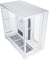 Vista 12 de Lian Li O11D EVO RGB E-ATX - Carcasa de doble cámara para juegos - Tiras de iluminación ARGB - Radiador de hasta 16.535 in - Organización de cables