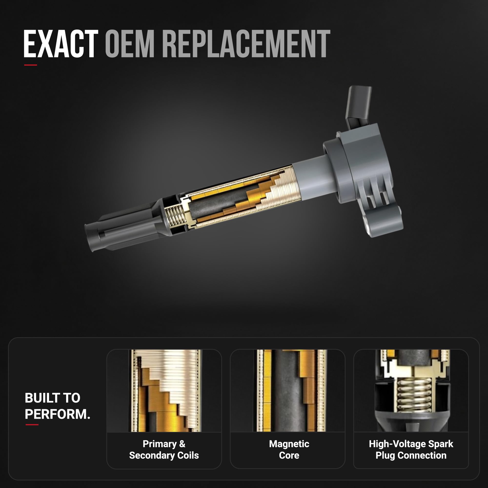 Amazon.com: Set of 6 Ignition Coil Pack - Compatible with Lexus