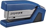 PaperPro inCOURAGE20 - 3 in 1 Stapler - One Finger, No Effort, Spring Powered Stapler - BCA Pink (1588)