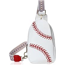 Crossbody Bag for Women Coin Purse PU Leather Wide Guitar Strap Party Bags Game Essentials Must Haves for Men Girls Adult