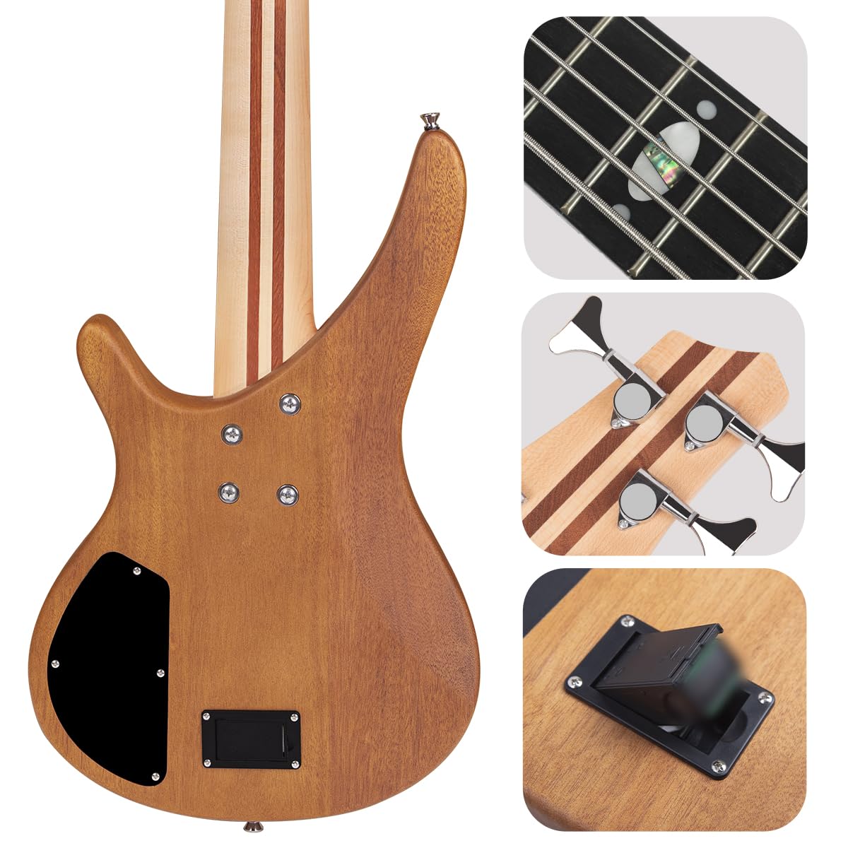 Amazon | Bullfighter エルムベース初心者セット4弦/5弦 Electric