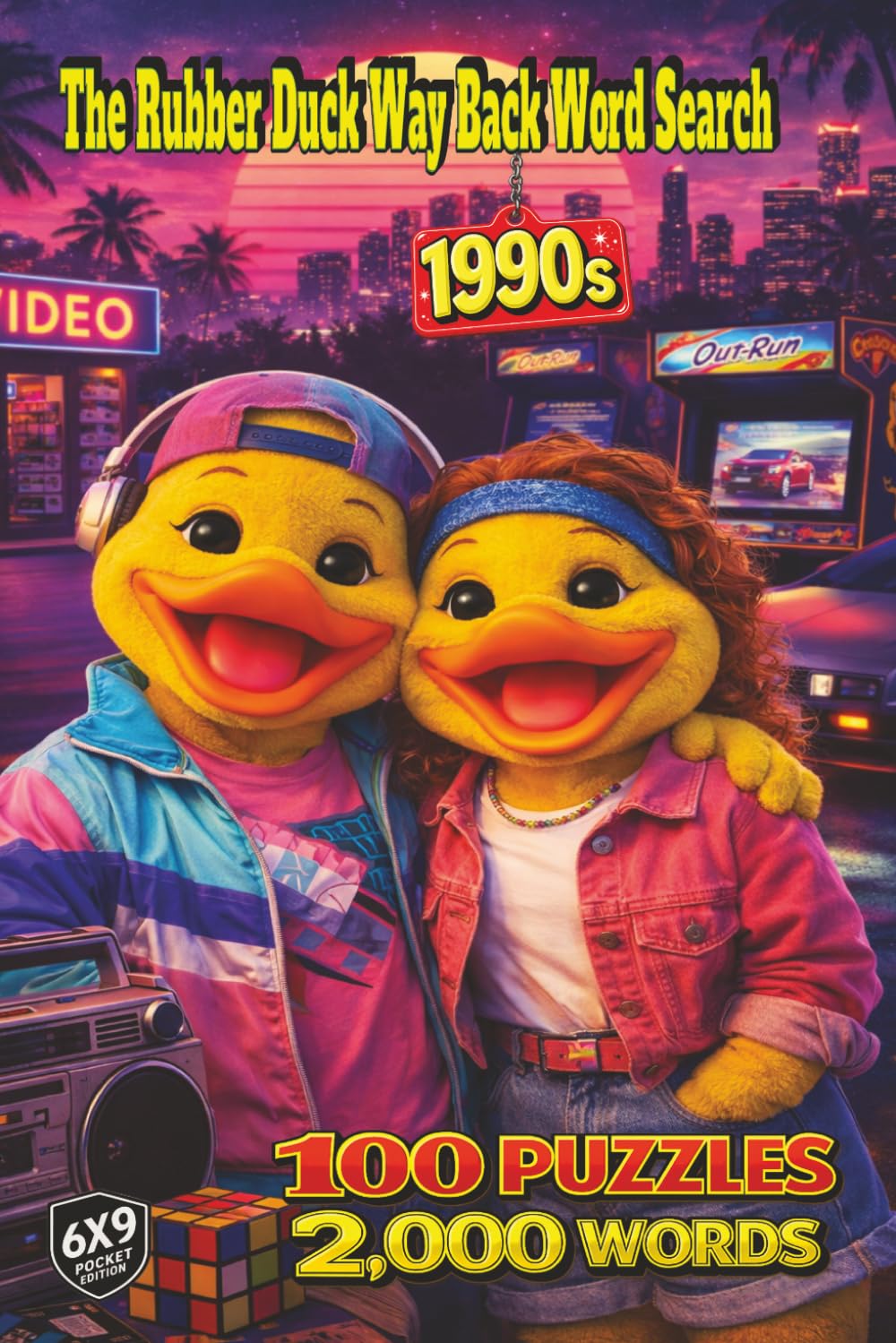 The Rubber Duck Way Back Word Search: 1990s: 100 Puzzles and 2,000 Words to Find from 1990s Music, TV Shows, Fashion Trends, Video Games, Arcade Games, Mixtapes, CDs, Early Internet and Pop Culture