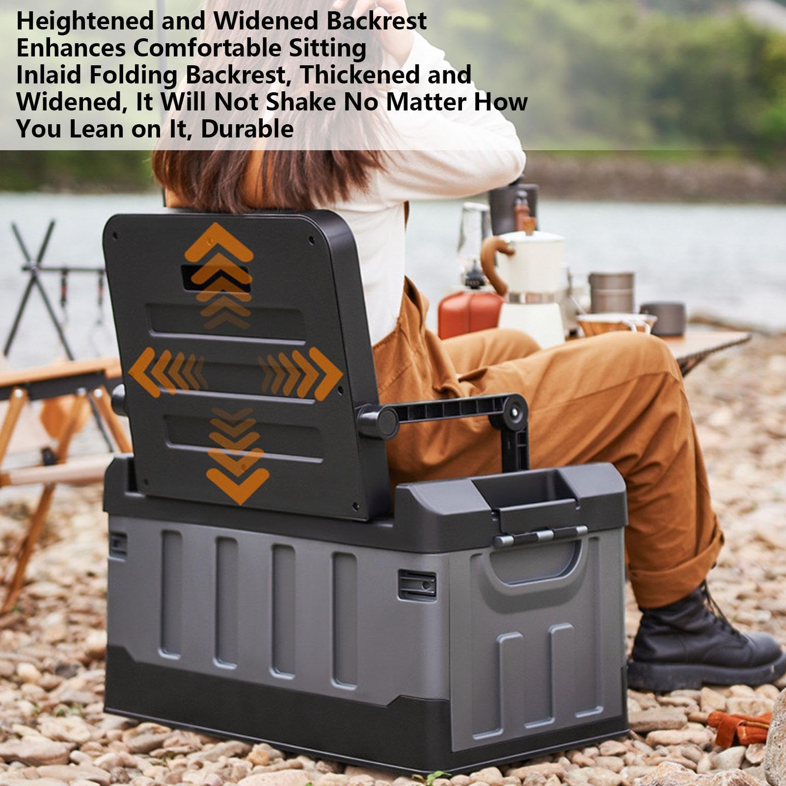 Boîte de rangement pour matériel de pêche – Plateau de rangement pour