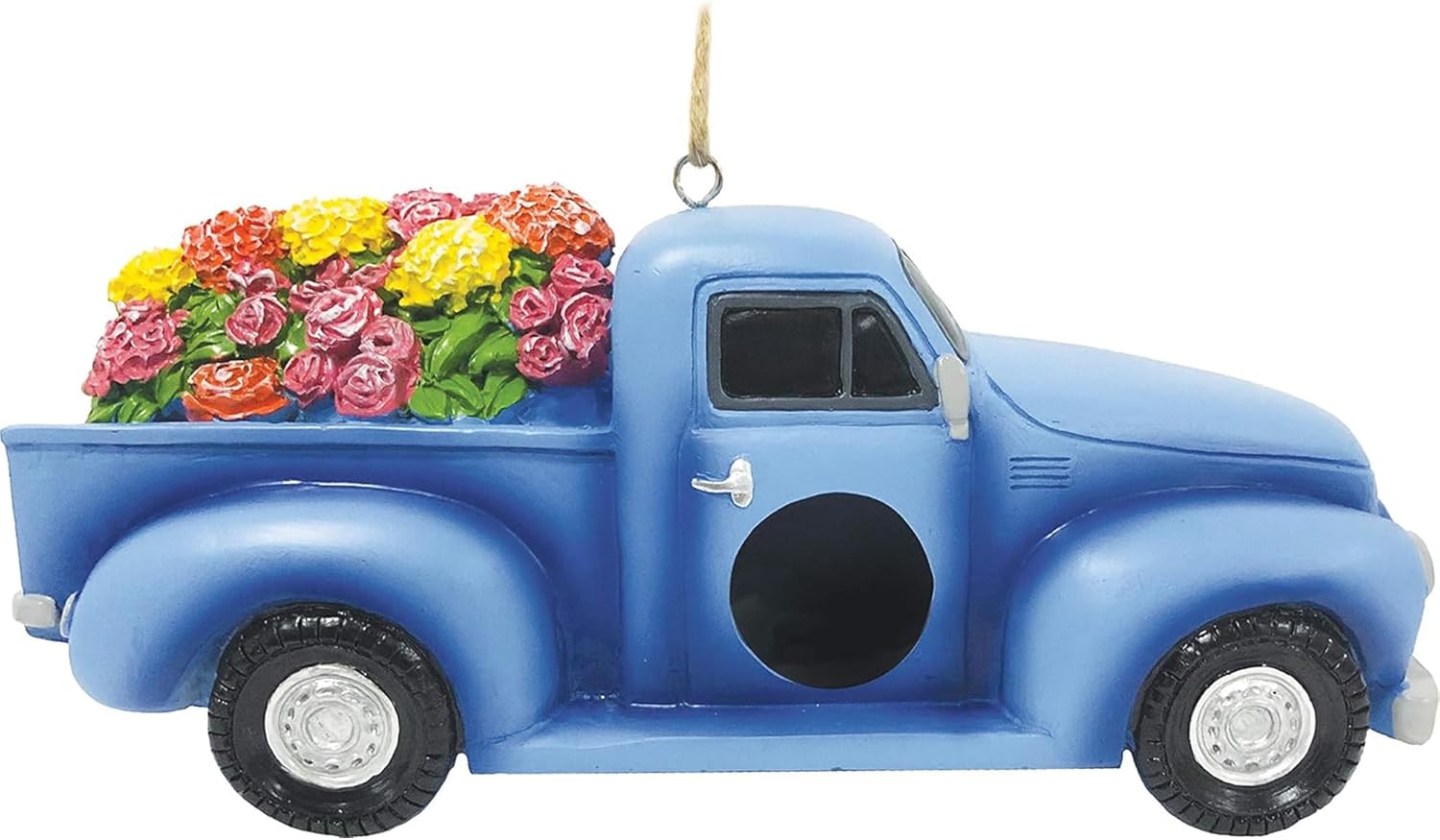 Spoontiques - Birdhouse - Garden Décor - Decorative Bird House for Yard and Garden Decoration - Hanging Novelty Birdhouse for Outdoor Patio - Tractor