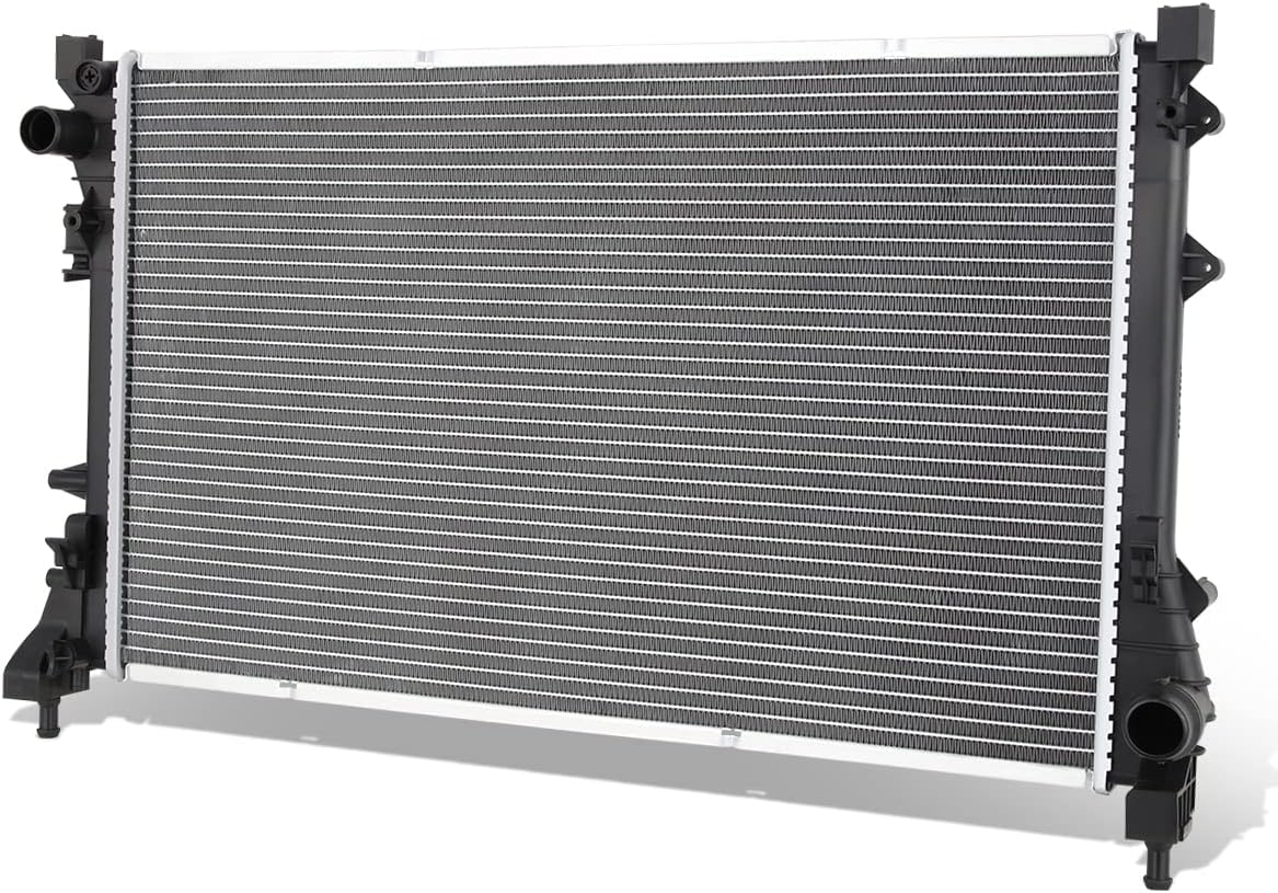 Auto Dynasty Radiator Compatible with 2012-2019 Fiat 500, DPI 13245 Factory Style 1-Row Cooling Radiator, Aluminum Core