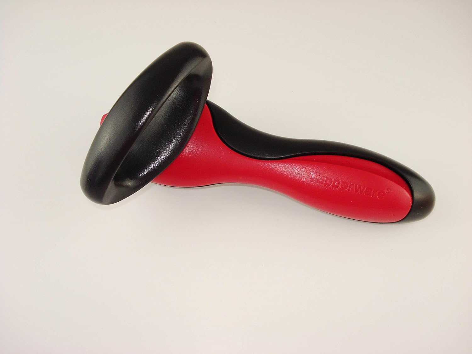 TUPPERWARE D159 Kitchen Utensil Can Opener Black/Red
