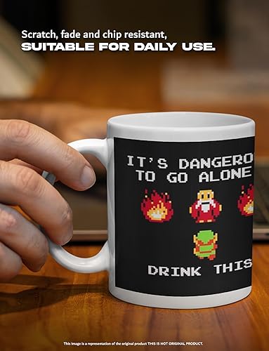 Miniatura 4 de Pyramid America Zelda - Taza de café The Legend of Zelda, taza de cerámica para café, cacao y té, complemento perfecto para tu cocina, oficina,