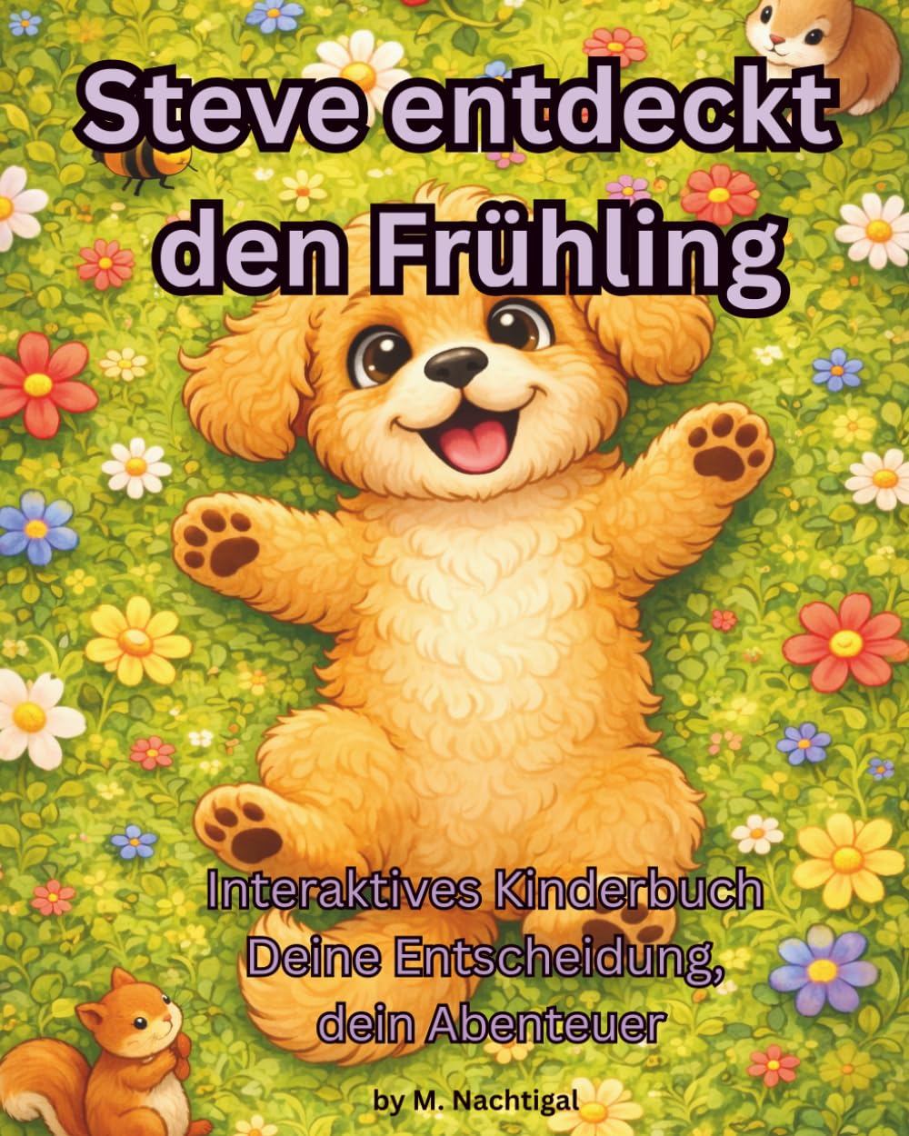 Steve entdeckt den Frühling: Interaktives Kinderbuch. Deine Entscheidung. Dein Abenteuer (Steves Mutmach-Geschichten. Ein Havaneser-Welpe erkundet die Welt)