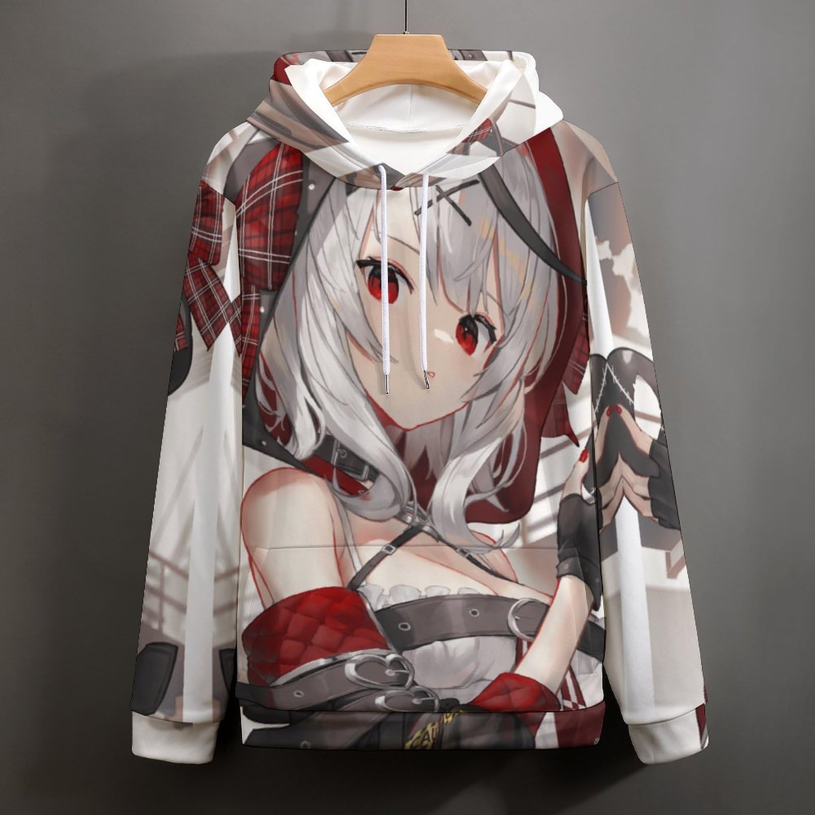 Amazon.co.jp: パーカー フード付き VTuber 沙花叉クロヱ メンズ 長袖