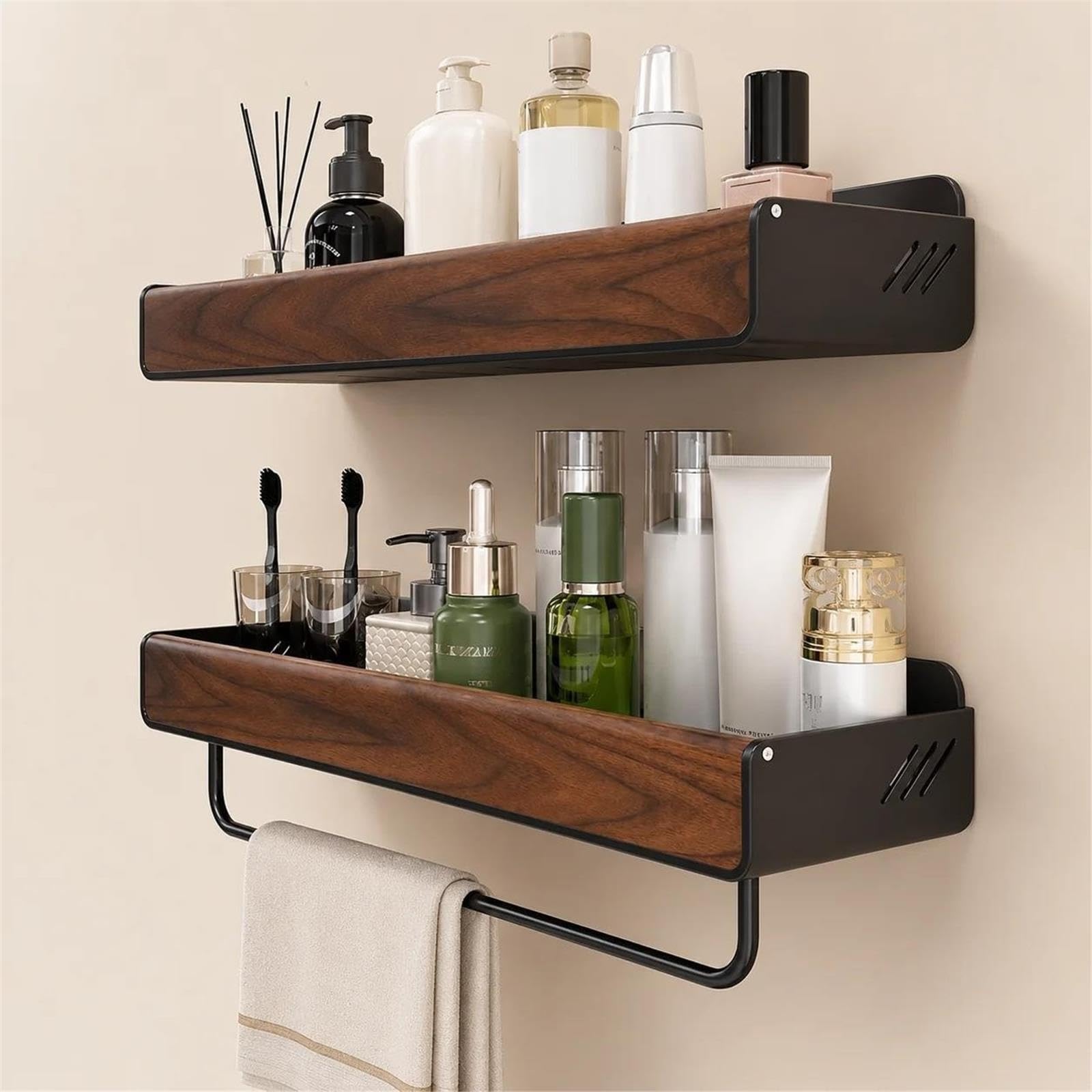 Organisateur de rangement flottant for articles toilette Rangement