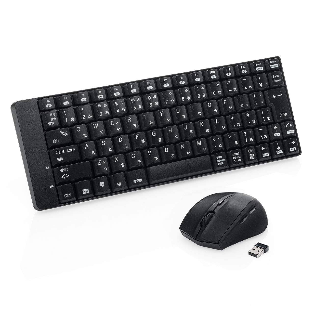サンワダイレクト ワイヤレスキーボード マウスセット コンパクト 