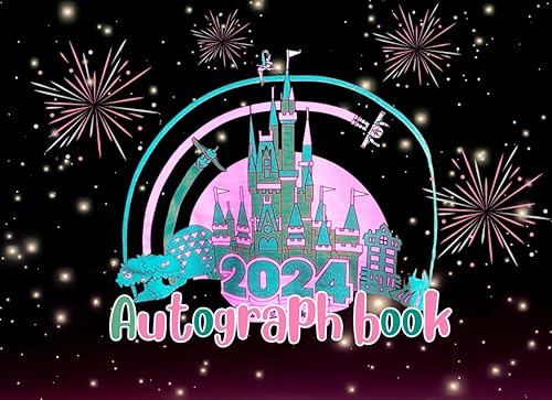 Autograph Book: Memory Book To Collect Signatures From Friends, Classroom, Theme Park, Cartoon, Family, Celebrities and Colleagues For Kids, Girls, Boys and Adult..