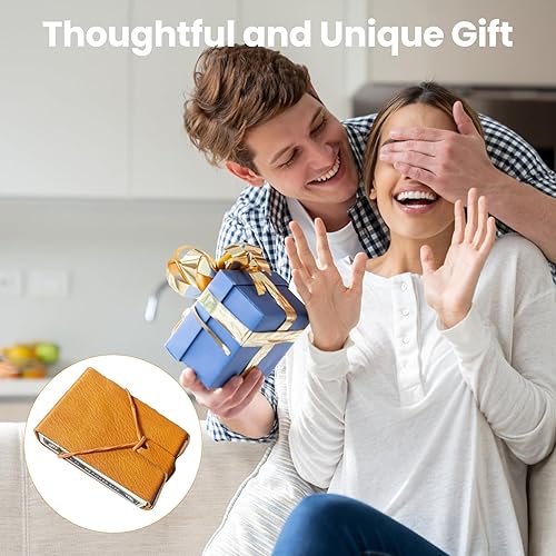 Miniatura 6 de Juego de mesa de viaje de cuna, juego de cuna plegable de cuero con 6 páginas y 1 carta, cuna portátil de viaje con área de almacenamiento de