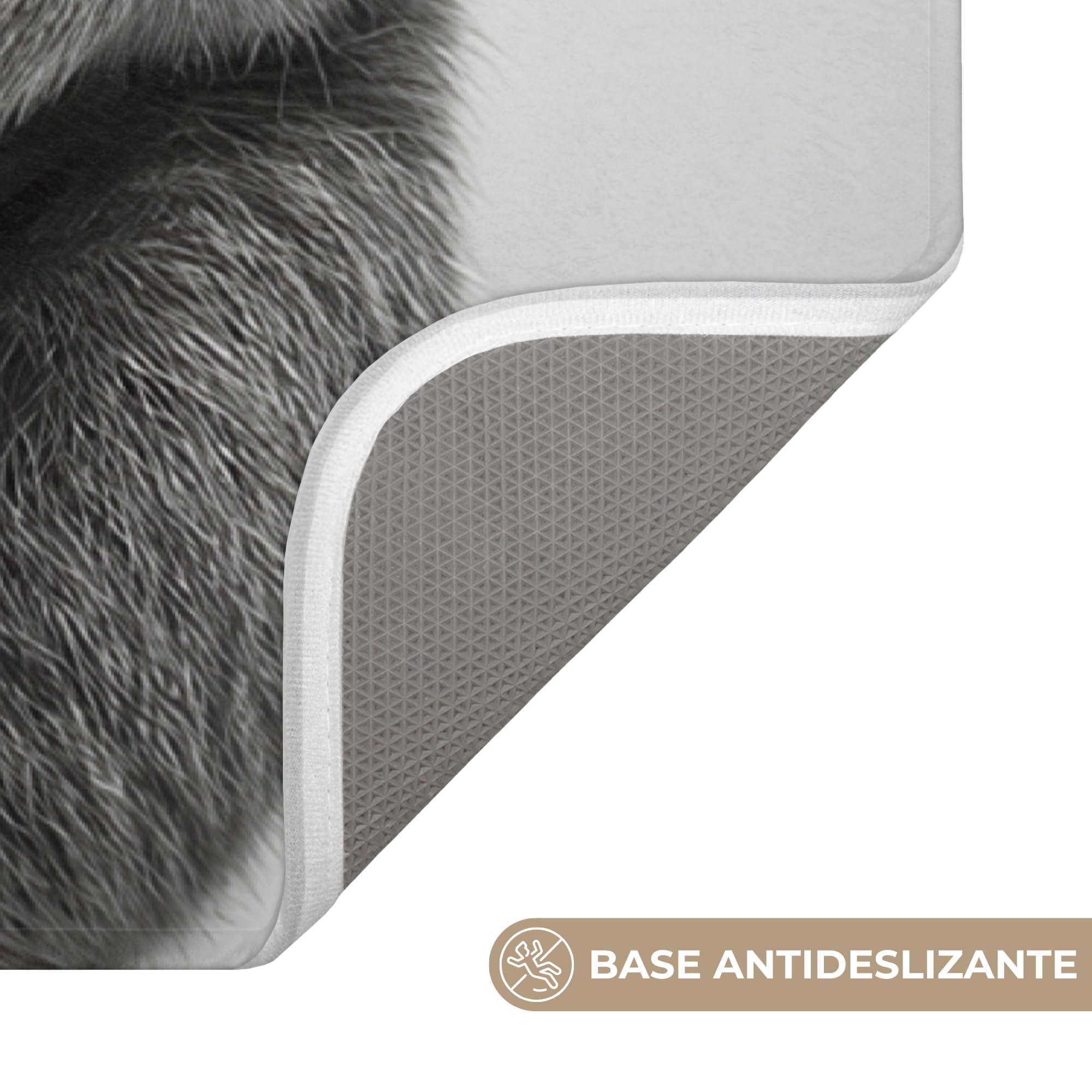 Alfombra Ducha Rectangular 60x90 cm Alfombrilla Baño Lavable Tapete Bath Mat Non Slip Antideslizante Bathroom Decoracion Shower Koala - Gafas - Inodoro