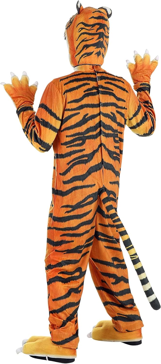 Realistic Tiger Adult Costume - Image 2