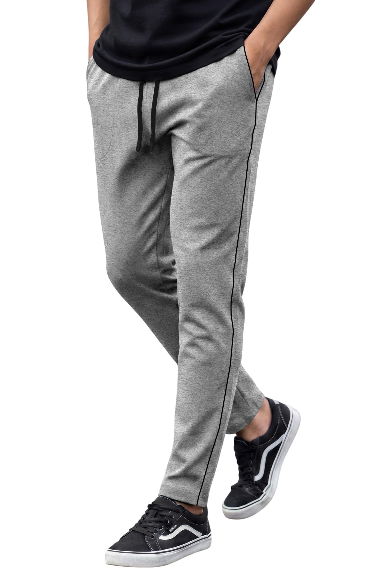 feel track Men's Regular Fit Track Pants-picture-36