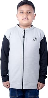 CocoBelle NYC Boy's Casual Sleeveless Solid Jacket Cotton Regular Fit (7-8 Years) Price In India
