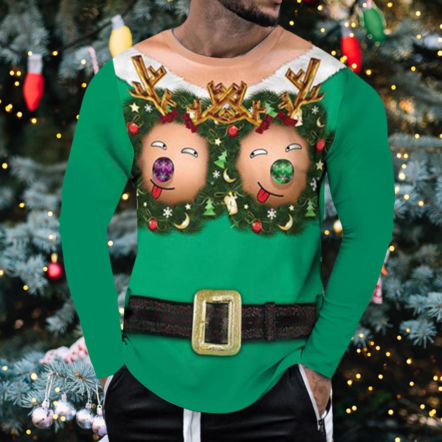 Hacer Sueteres Feos De Navidad Ugly Sweater Navidad 15 Suéteres De - Main Image
