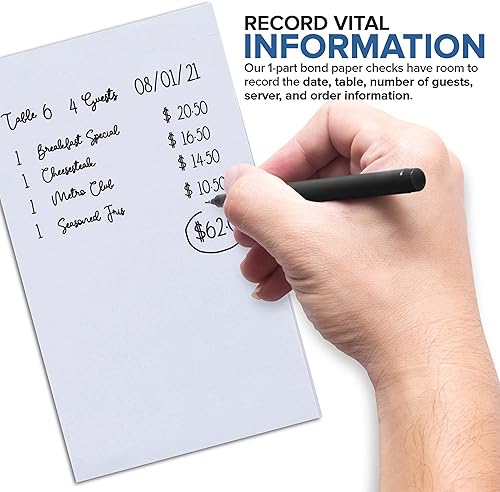 Miniatura 4 de Bloc de notas en blanco (paquete de 10) - Bloc de notas blancas - Bloc de notas - Papel para arañazos de escritorio pequeño - Papel de notas de 4 x