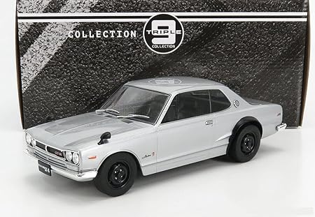 くしていま】 ヤフオク! - 1/18 日産GT-R ハコスカ シルバー