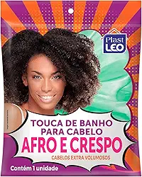 Plast Leo Touca De Vinil Para Cabelos Afros E Crespos | (Ref.: 636)