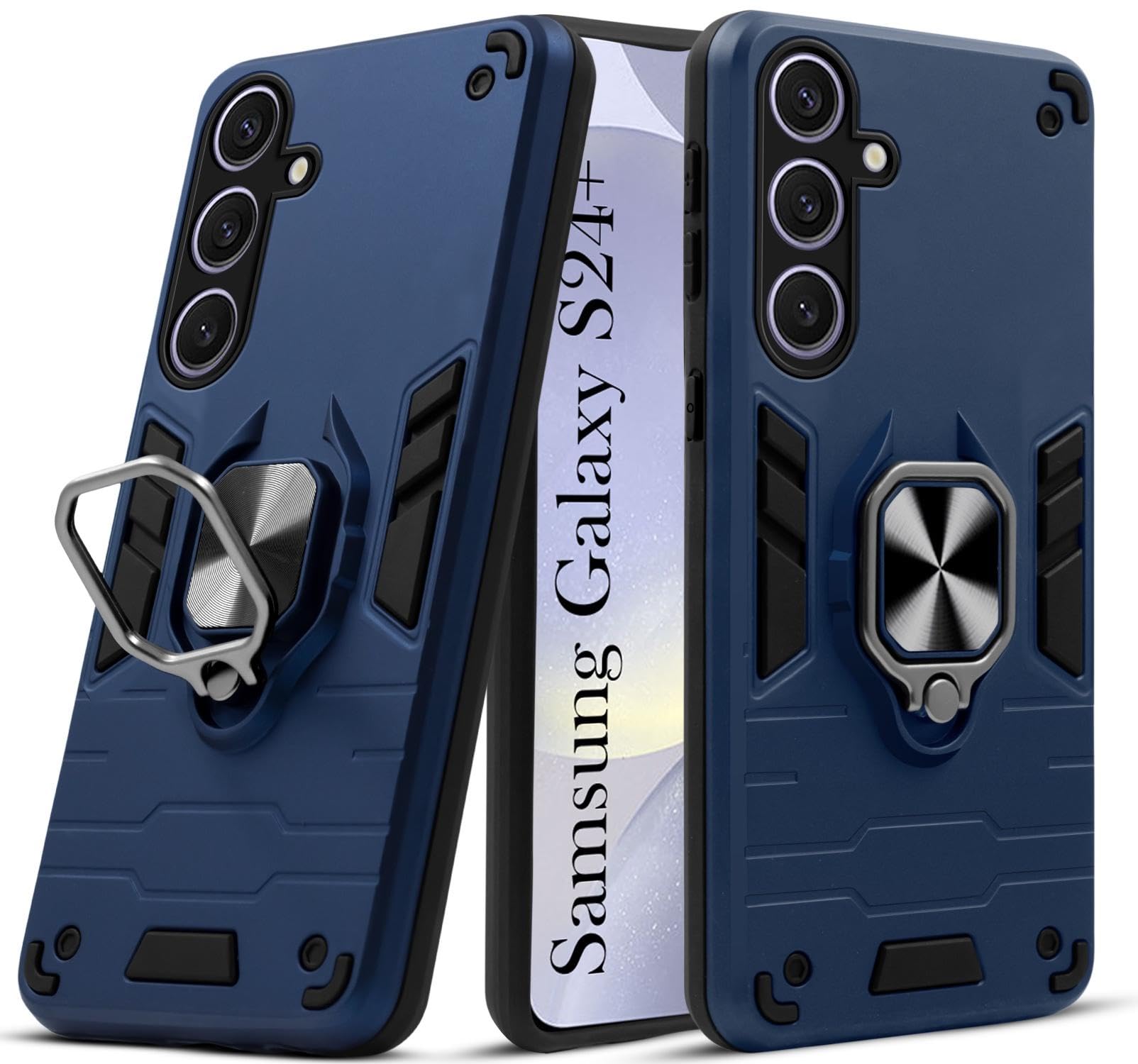 Jkobi Back Cover Case for Samsung Galaxy S24 Plus (Shockproof Polycarbonate Dual Layer Hybrid Armor |Robust Blue) (B0CW647V3H) Amazon Price History, Amazon Price Tracker