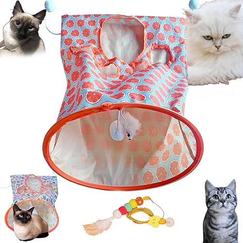 Miniatura 1 de Nanecity - Túnel para gatos, bolsa de túnel para gatos, bolsa de juguete para gatos, bolsa de Nanecity para gatos, bolsa de túnel de Nanecity para