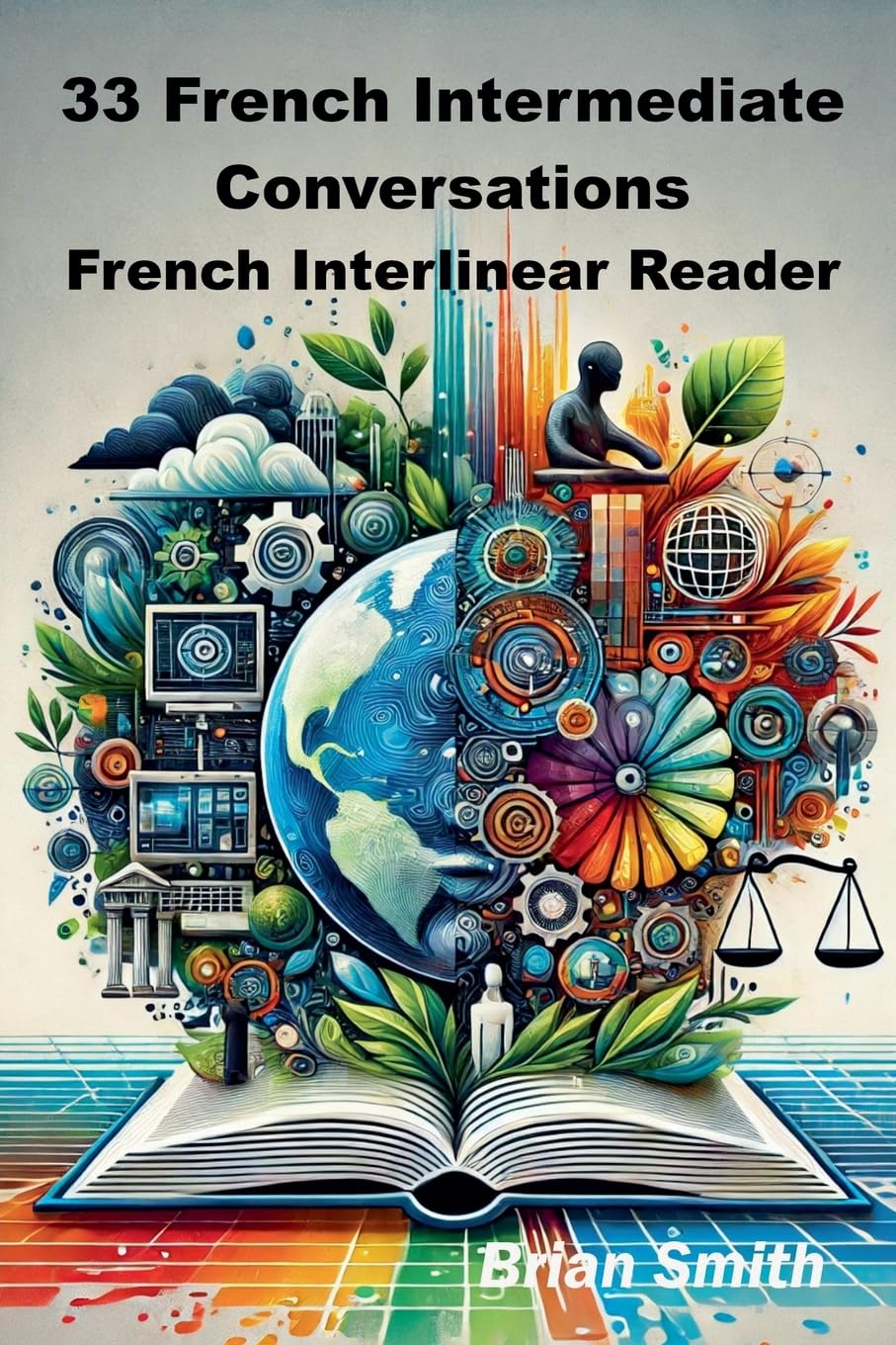 33 French Intermediate Conversations (French Interlinear Readers)