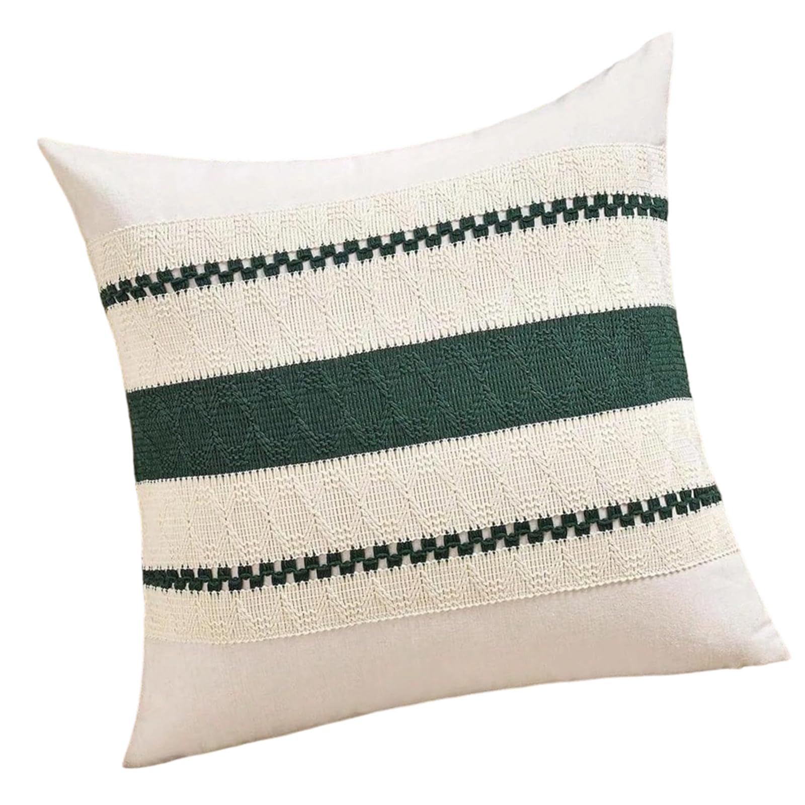 Tsophreniq Bohemians Cotton Linen Pillow Cover Safe for Sensitive Skin Bohemians Pillow Cover Breathable