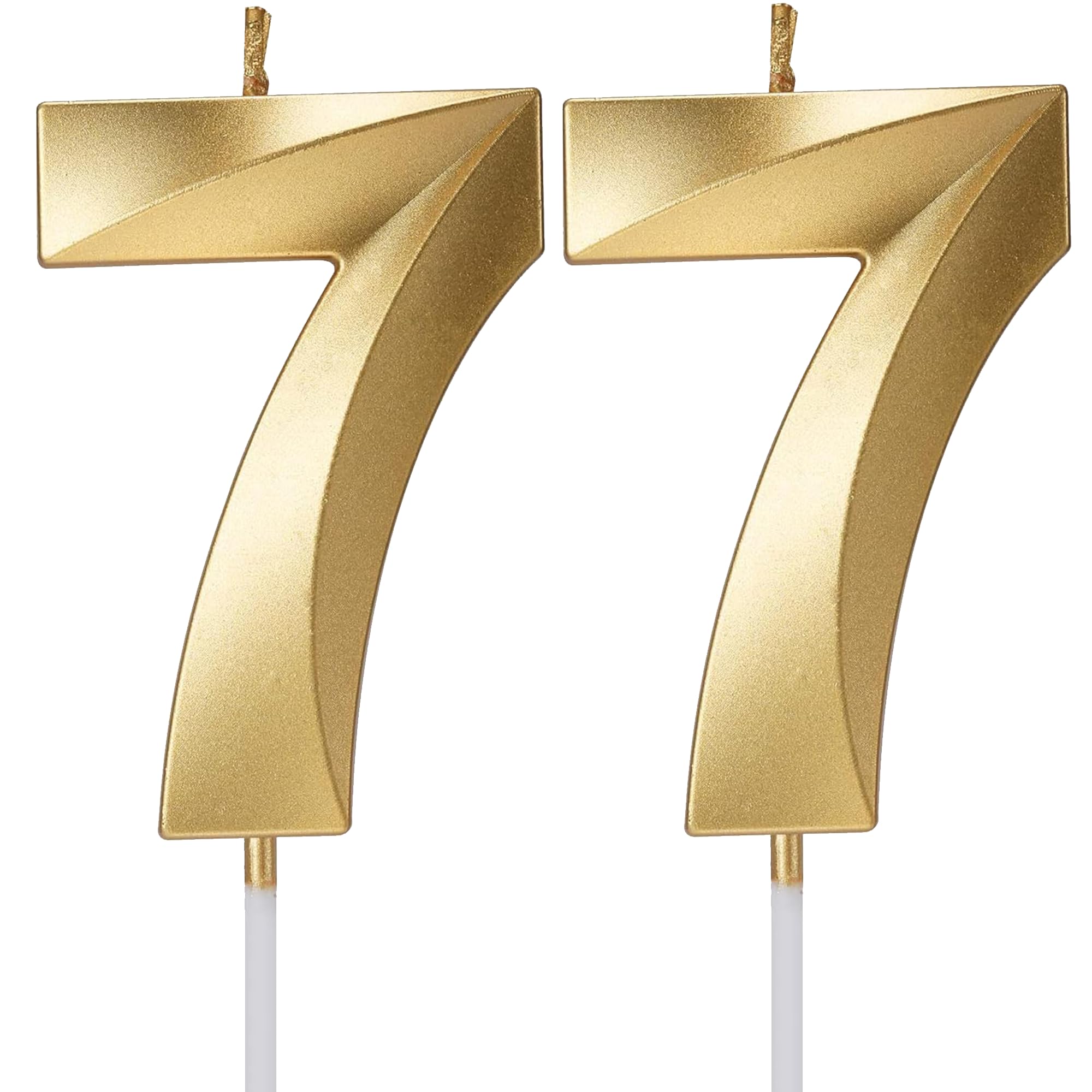 Birthday Candles Number Candles Age Year for Cakes Happy Birthday 3D Designed Wedding Anniversary Party Cake Topper Decorations