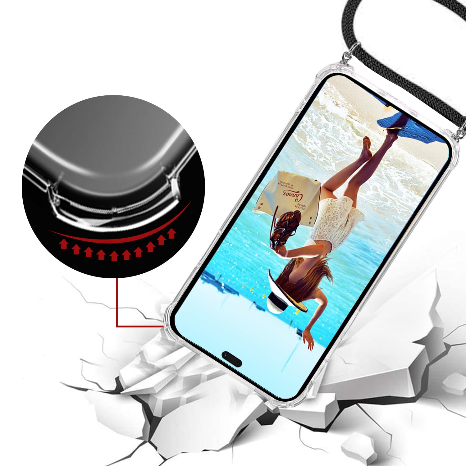 ISOI Mobile Phone Chain For Honor Magic 7 Pro/Honor Magic7 Pro Case